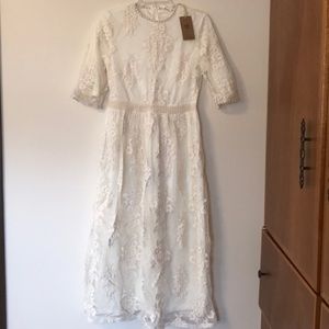 Vintage looking midi dress
